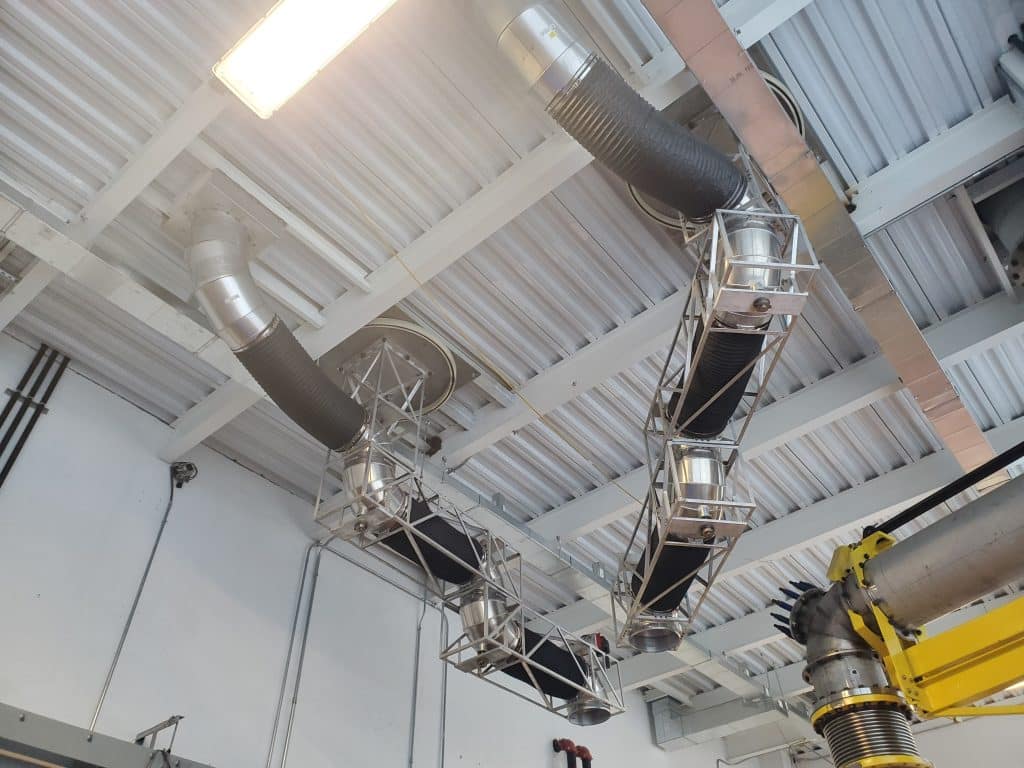 Articulating Duct Arm