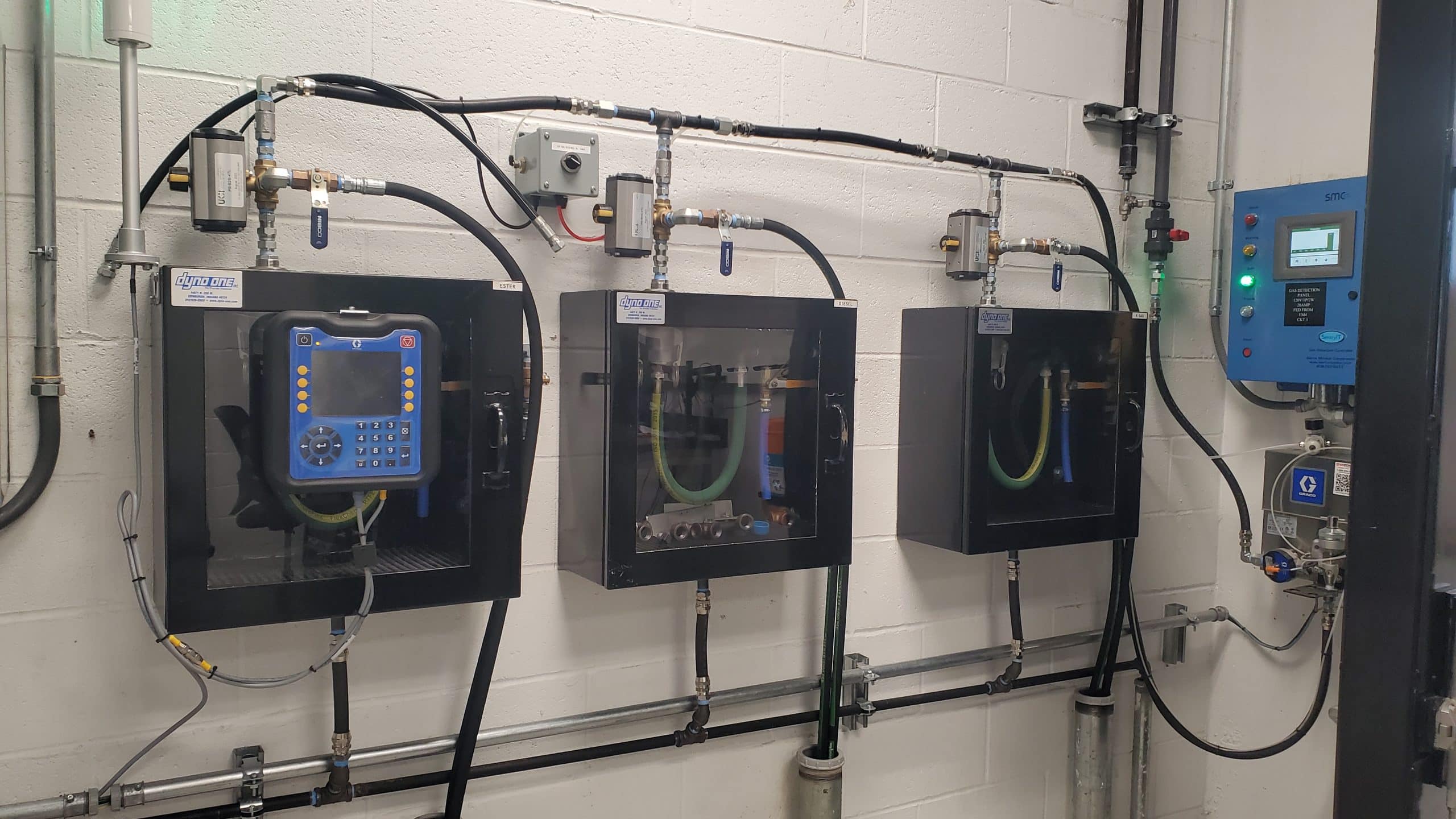 Lubrication Oil Filtering and Storage Unit