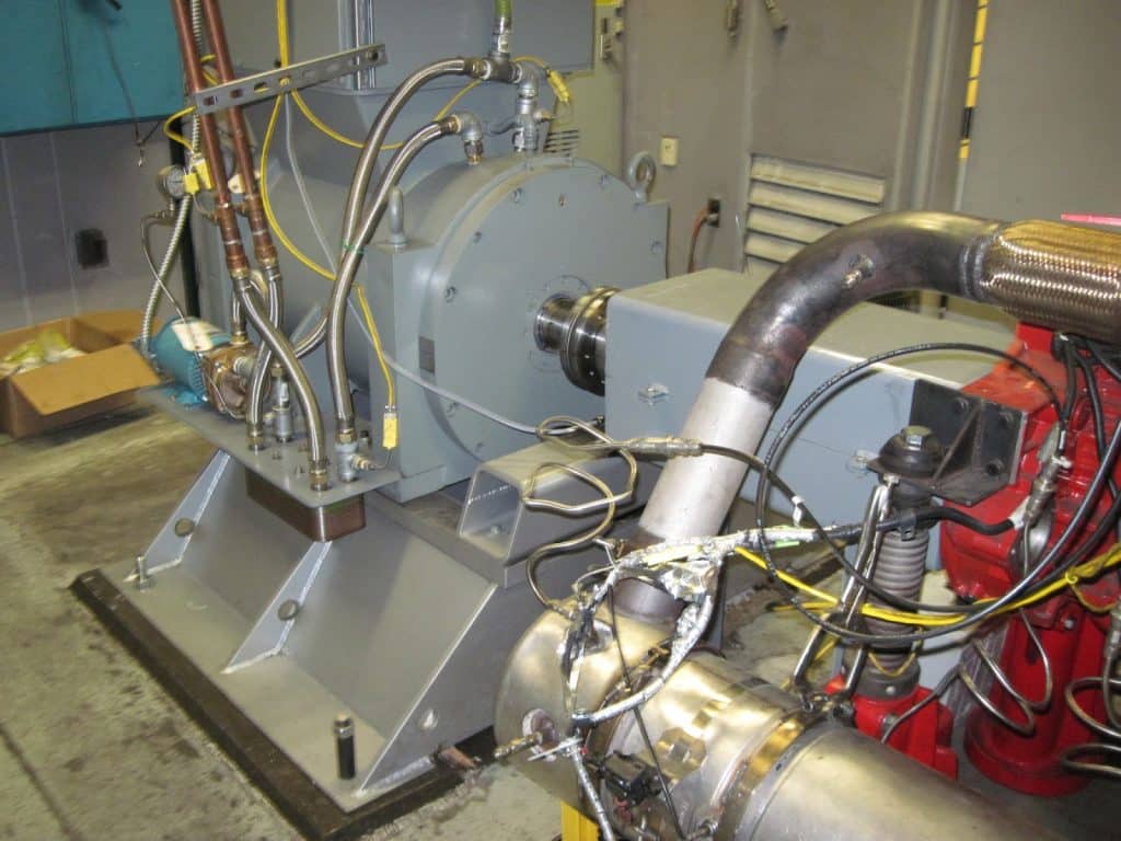 Heavy Duty Off-Road Transient Emissions Test Cell