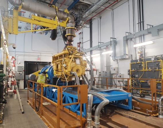 7,000-95 HP Natural Gas Engine Test Cell