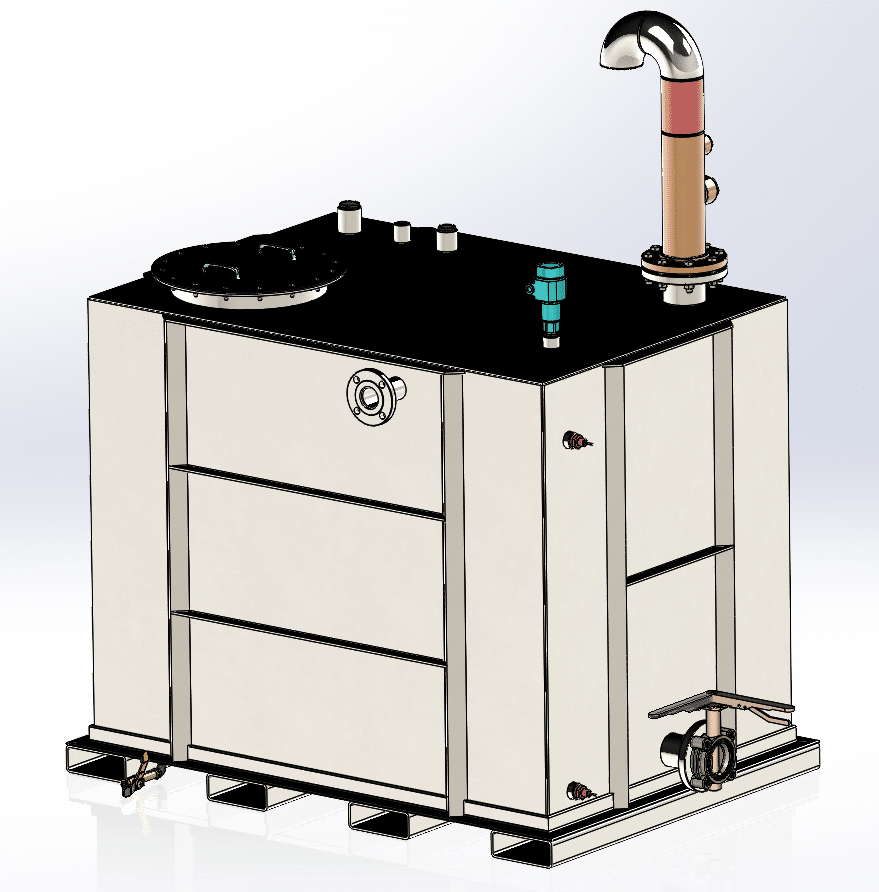 Cooling Water Head Tanks drawing